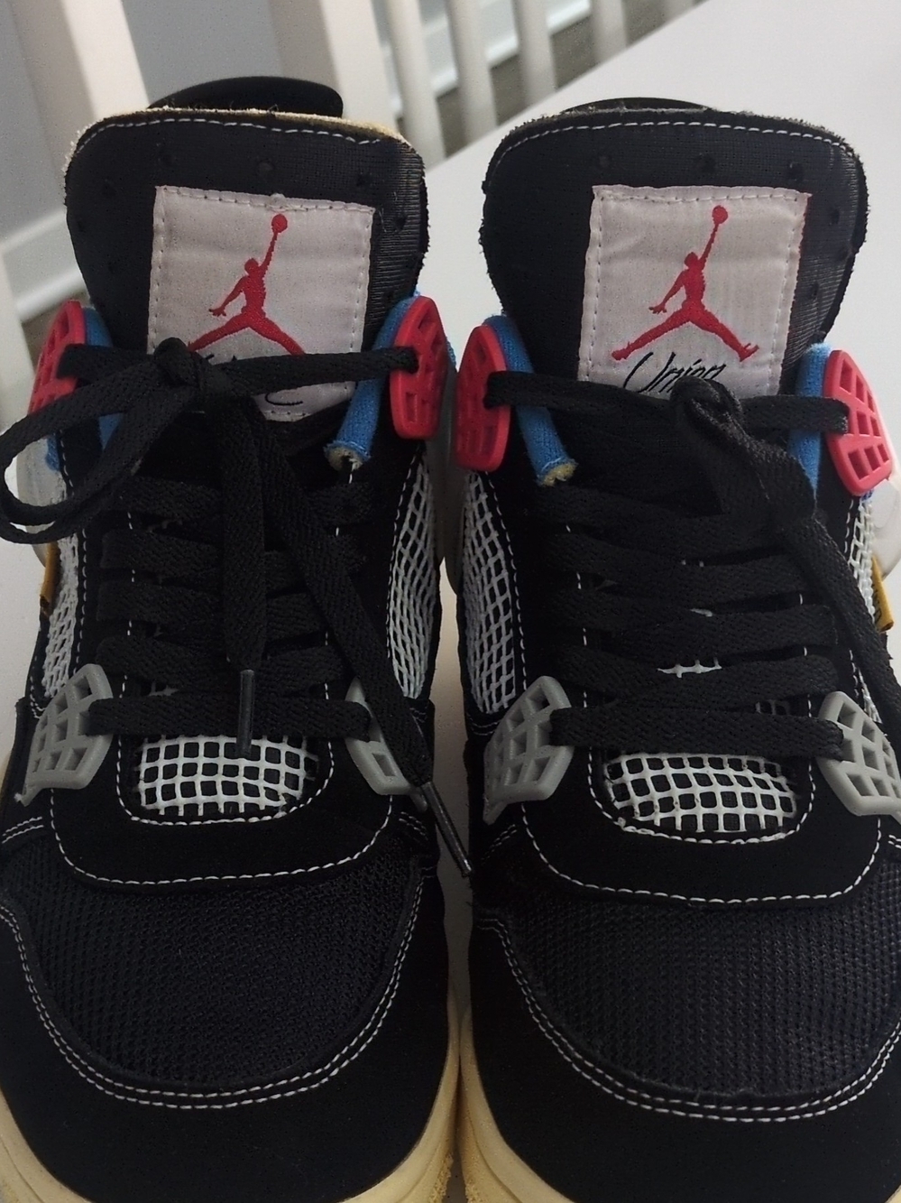 Air Jordan Black Multi-Color Retro Basketball Shoes